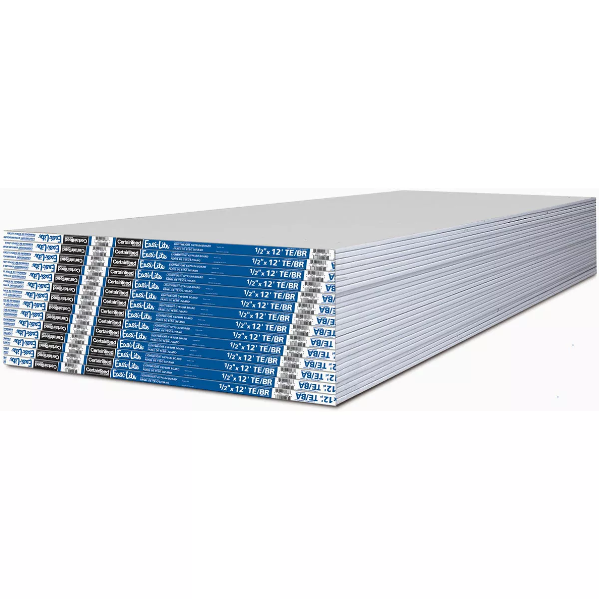 CertainTeed Easi-Lite 1/2 In. x 4 Ft. x 12 Ft. Lightweight Drywall Panel