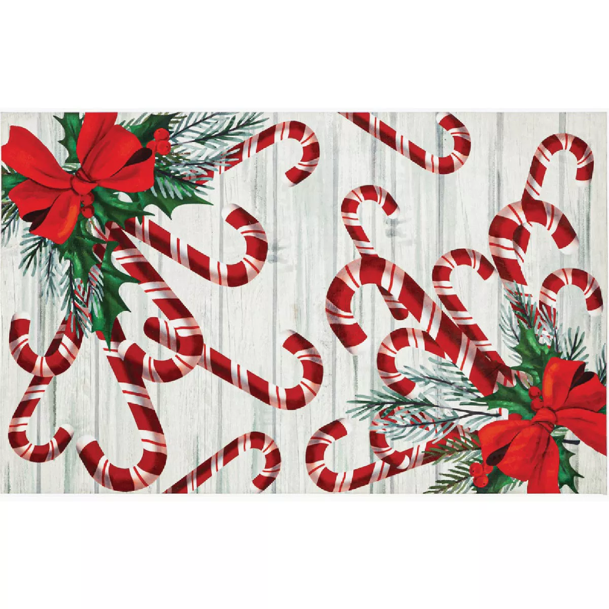 Evergreen Candy Canes Layering Mat