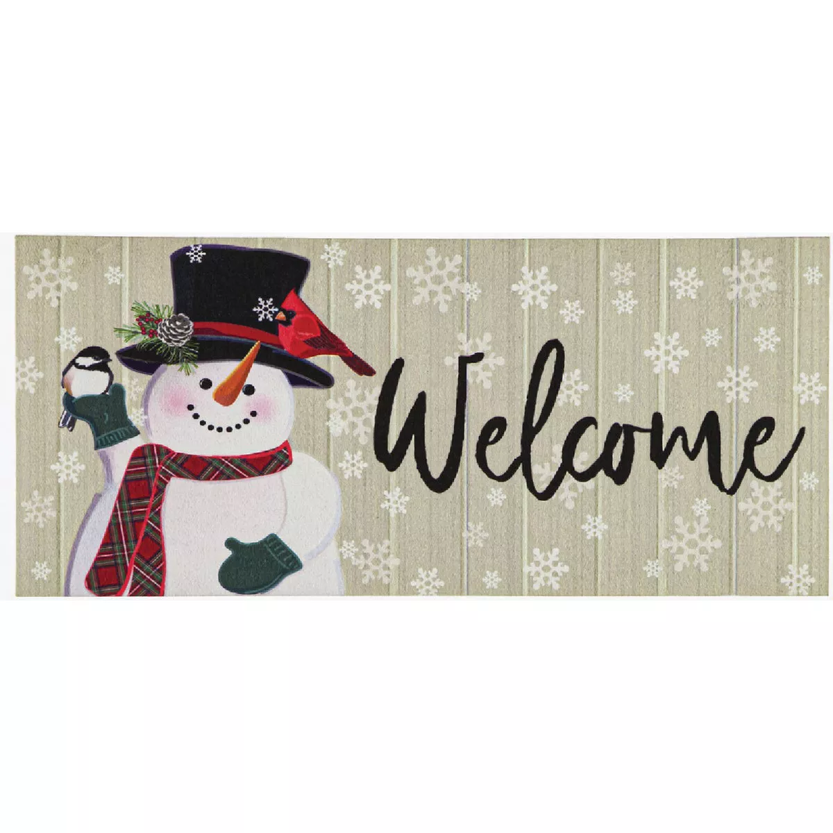 Evergreen Let it Snow! Sassafras Switch Mat