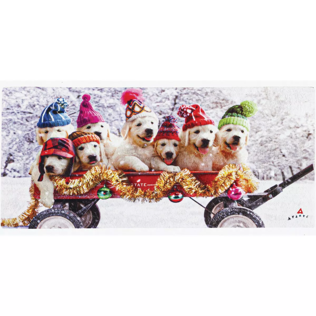 Evergreen Bundled Up Puppies Sassafras Switch Mat