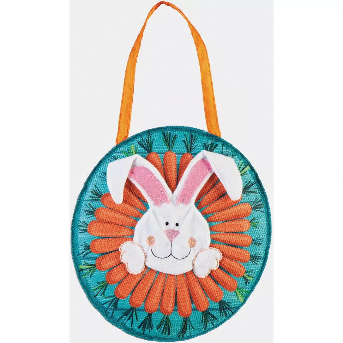 Evergreen Carrot Wreath Door Decor