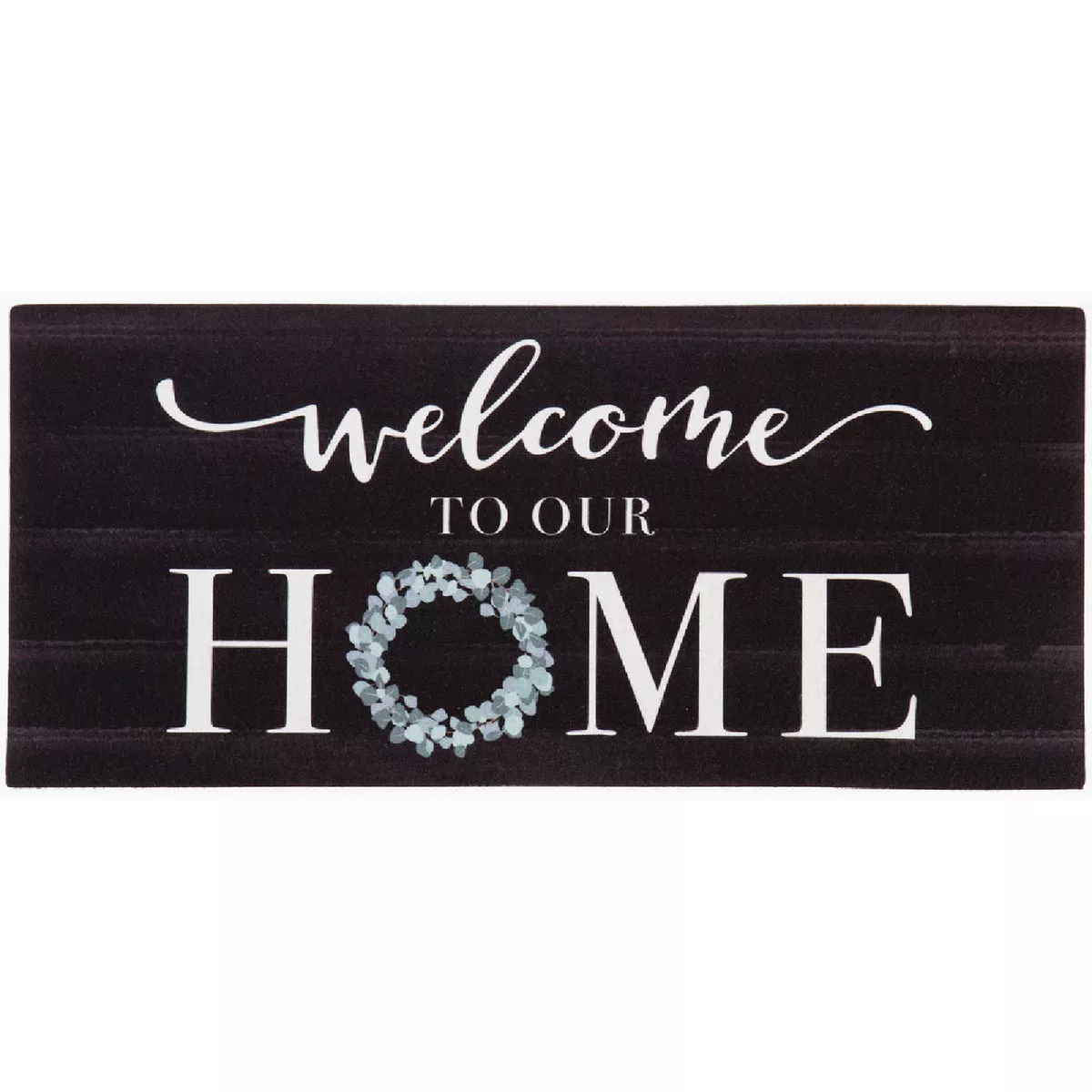 Evergreen Eucalyptus Welcome Sassafras Switch Mat