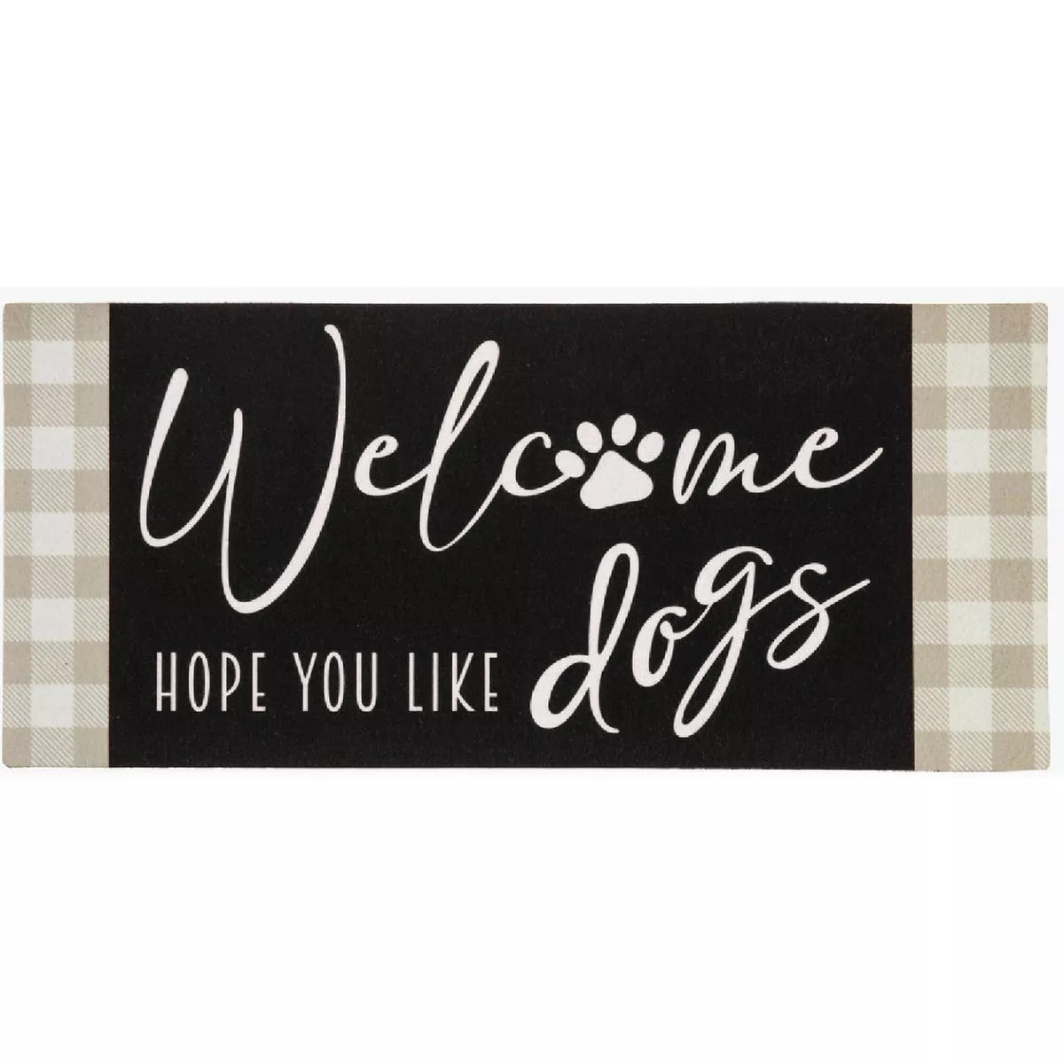 Evergreen Dogs and Check Sassafras Switch Mat