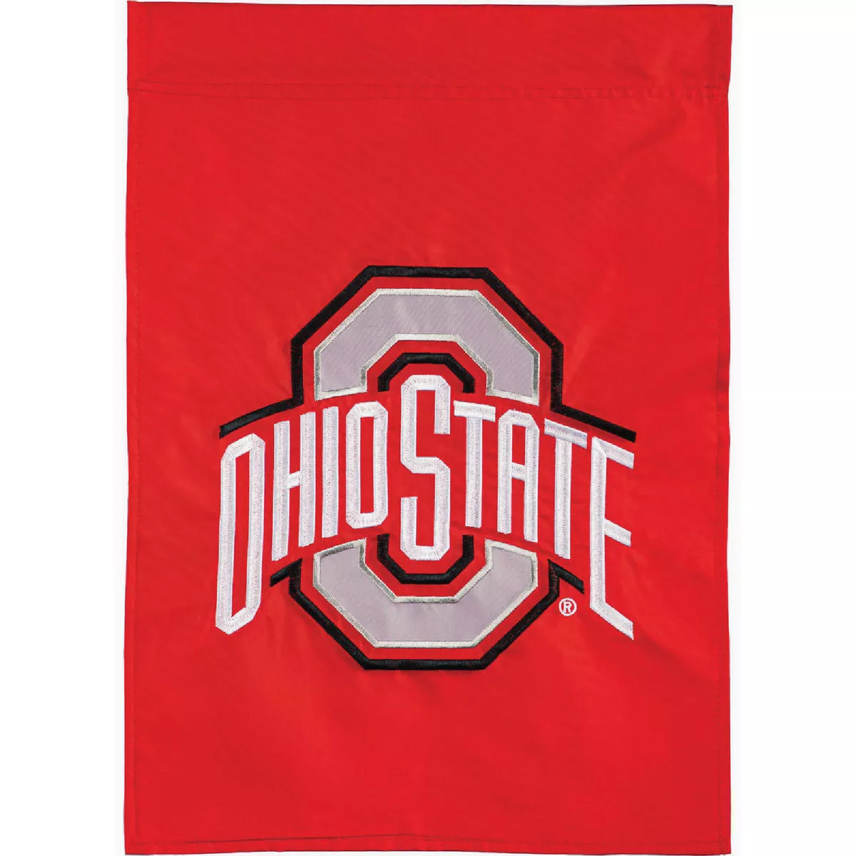 Evergreen Applique Flag, Gar., Ohio State University