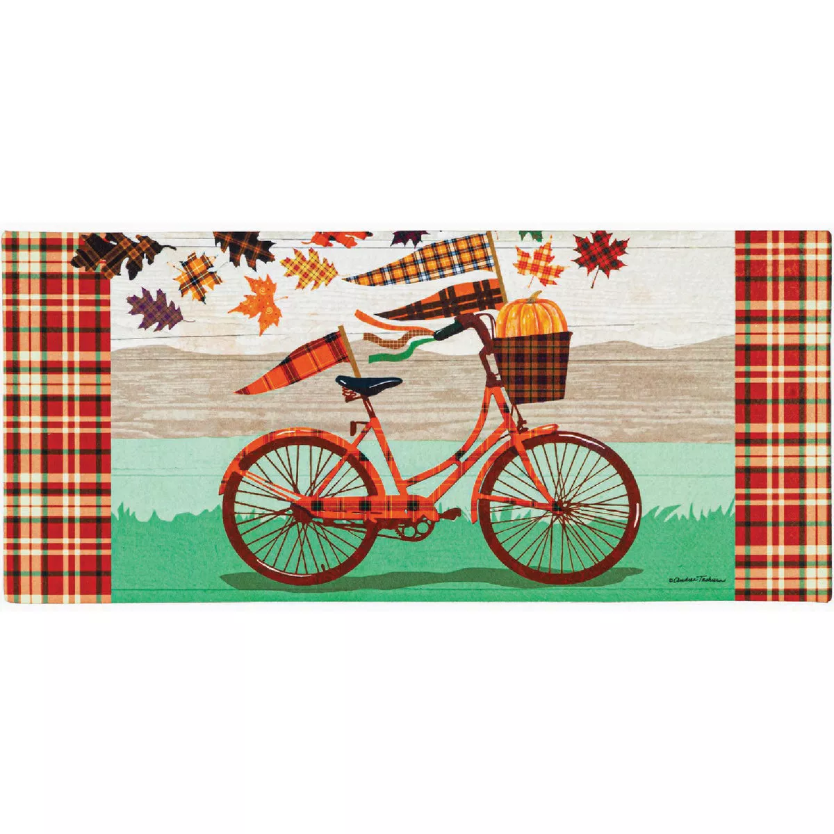 Evergreen Bicycle Sassafras Sitch 1/4 In. x 10 In. Hx 22 In. L Plastic ...