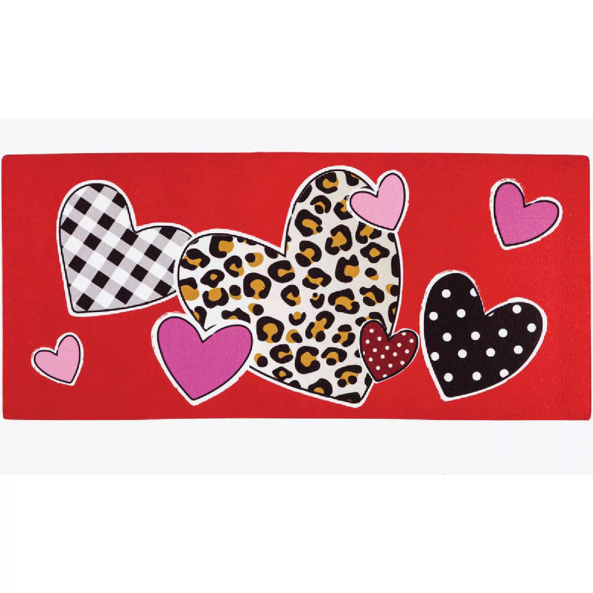 Evergreen Patterned Hearts Sassafras Switch Mat