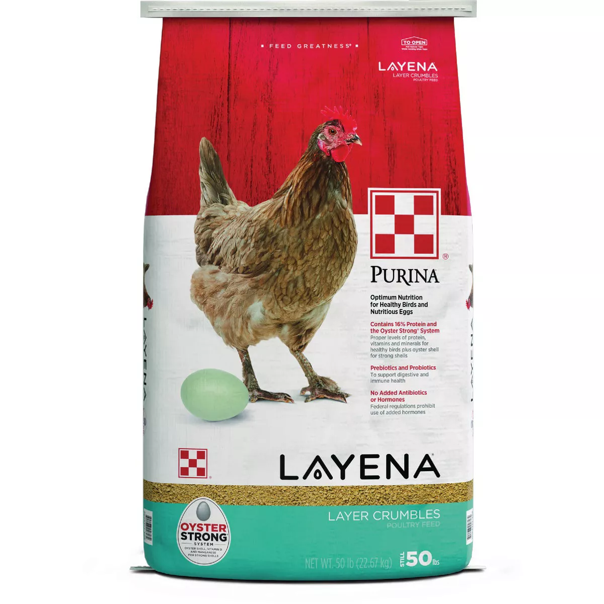 Purina Layena 50 Lb. Chicken Feed Crumbles