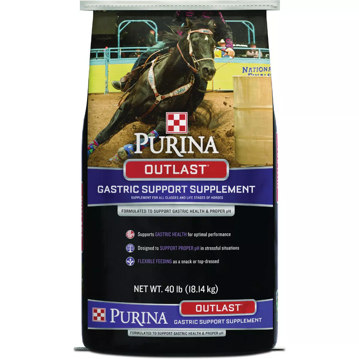 Purina Outlast 40 Lb. Gastric Support Horse Feed Supplement