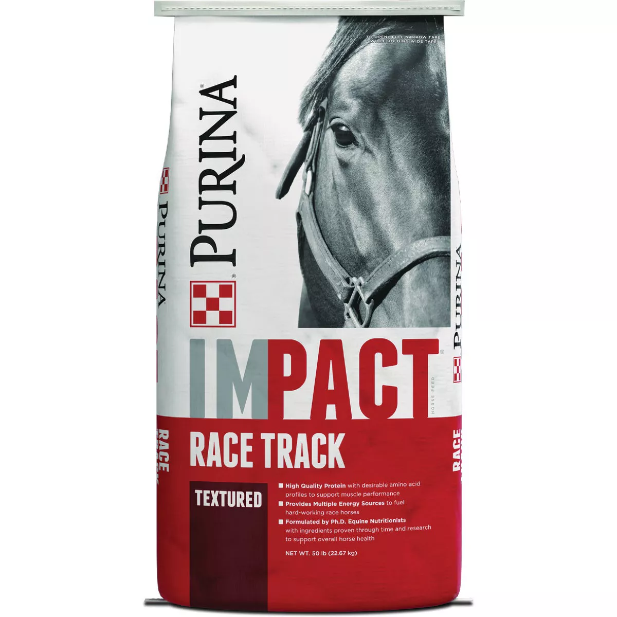 Purina Impact 50 Lb. Racetrack Horse Feed