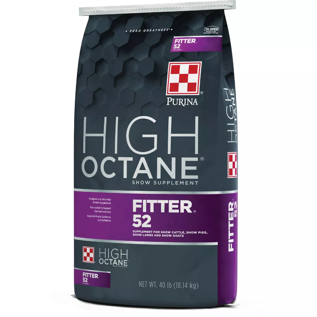 Purina High Octane 40 Lb. Fitter 52 Feed Supplement