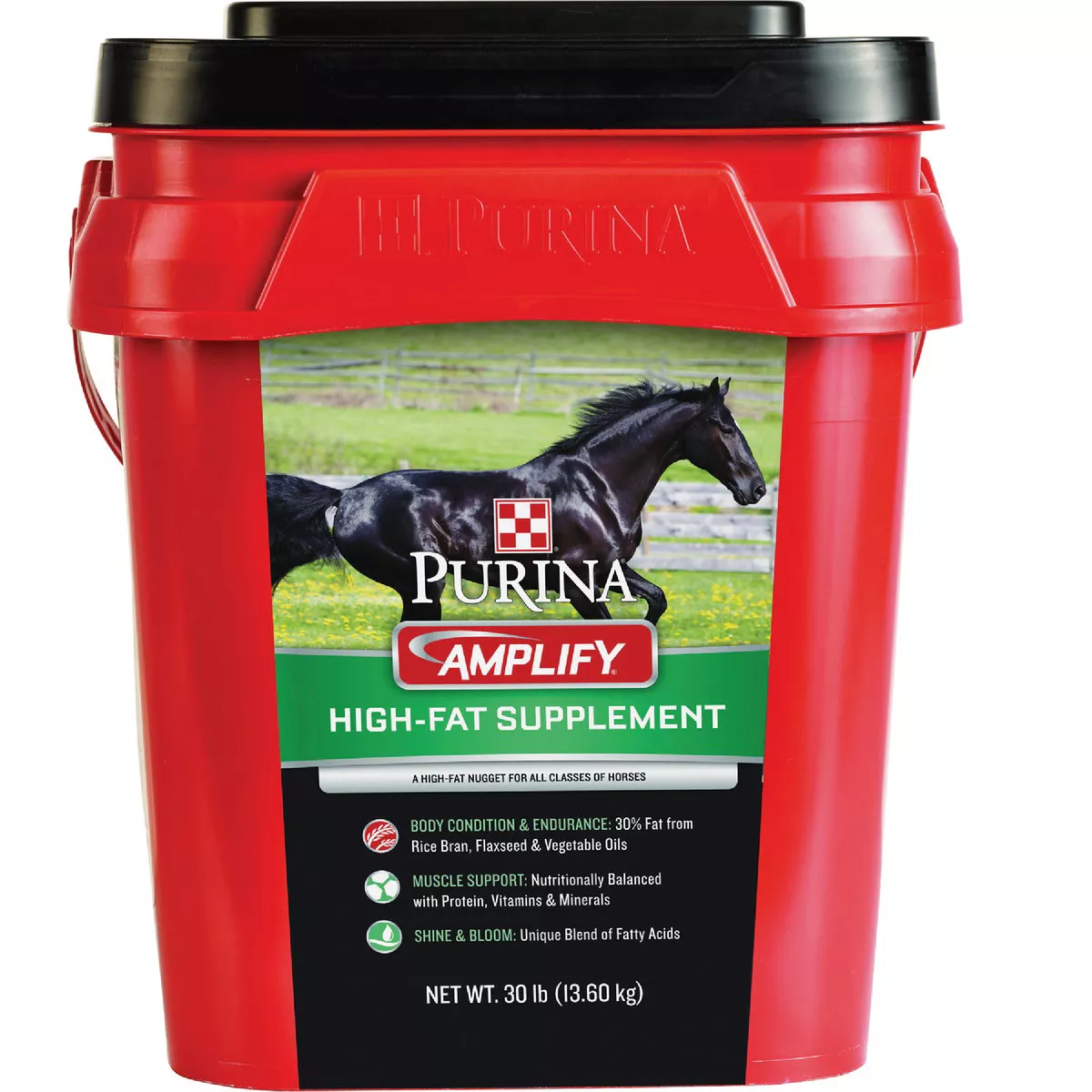 Purina Amplify 30 Lb. High-Fat Horse Feed Supplement