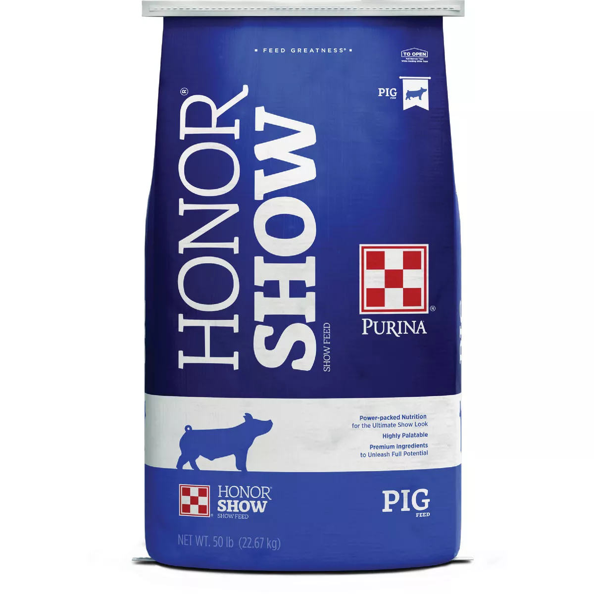 Purina Honor 50 Lb. Show Muscle & Cover 819 Pig Feed