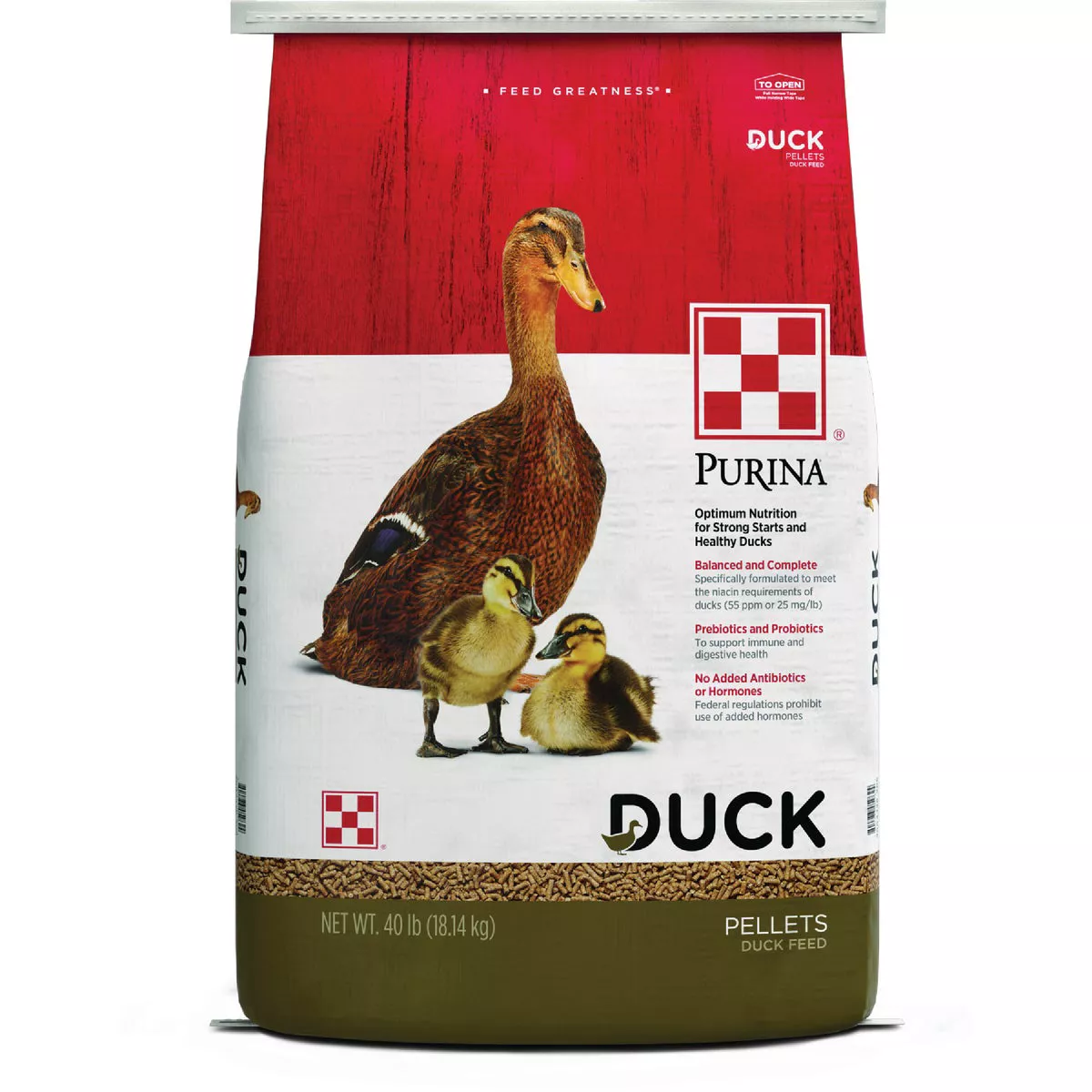 Purina 40 Lb. Duck Feed Pellets