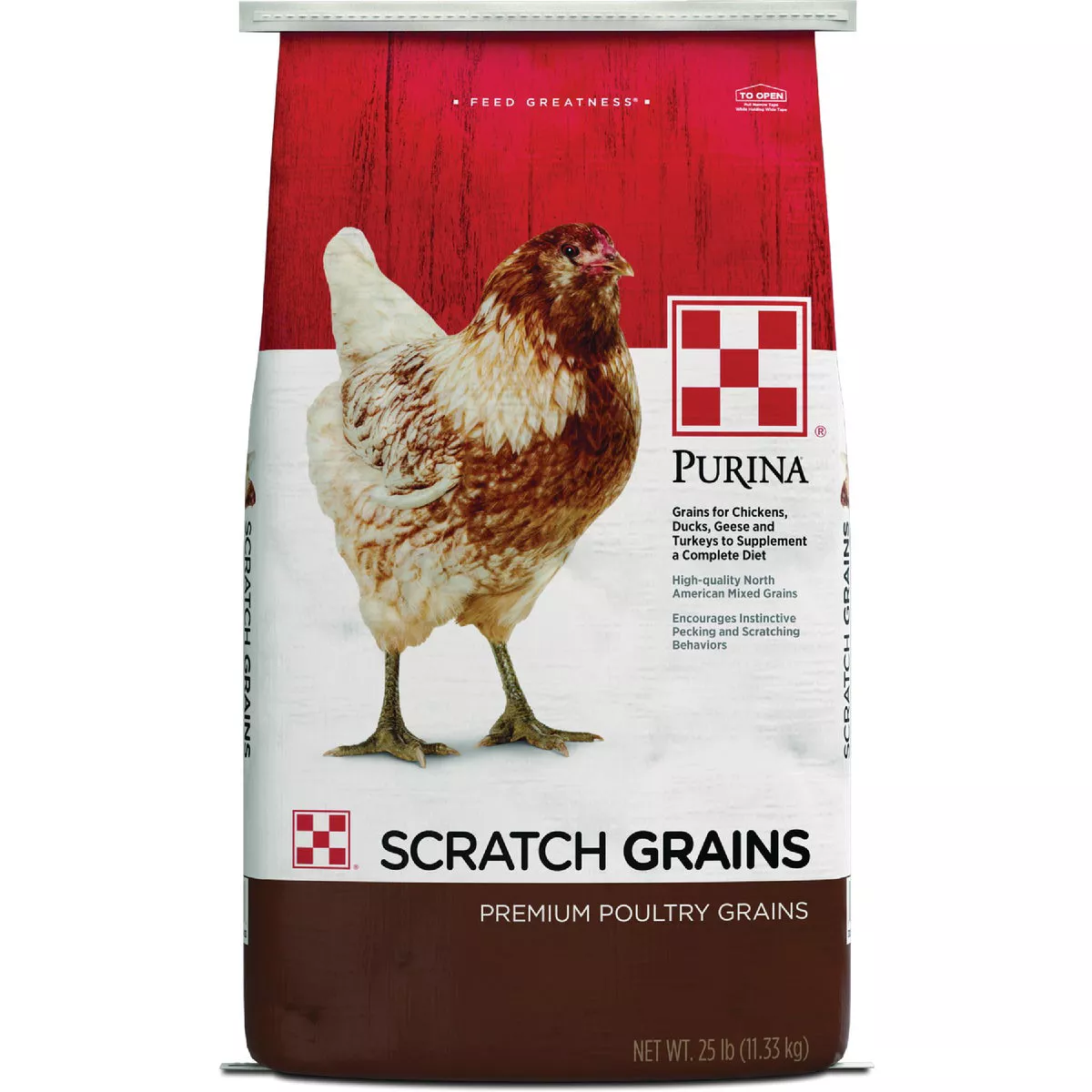 Purina 25 Lb. Scratch Grains Chicken Feed