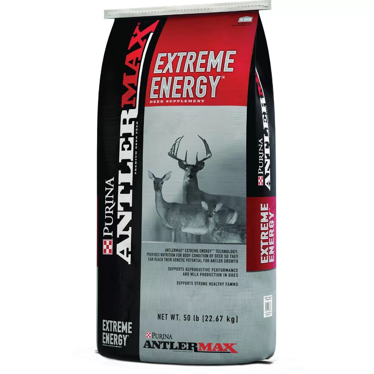 Purina AntlerMax WaterShield 50 Lb. Deer Feed with Climate Guard