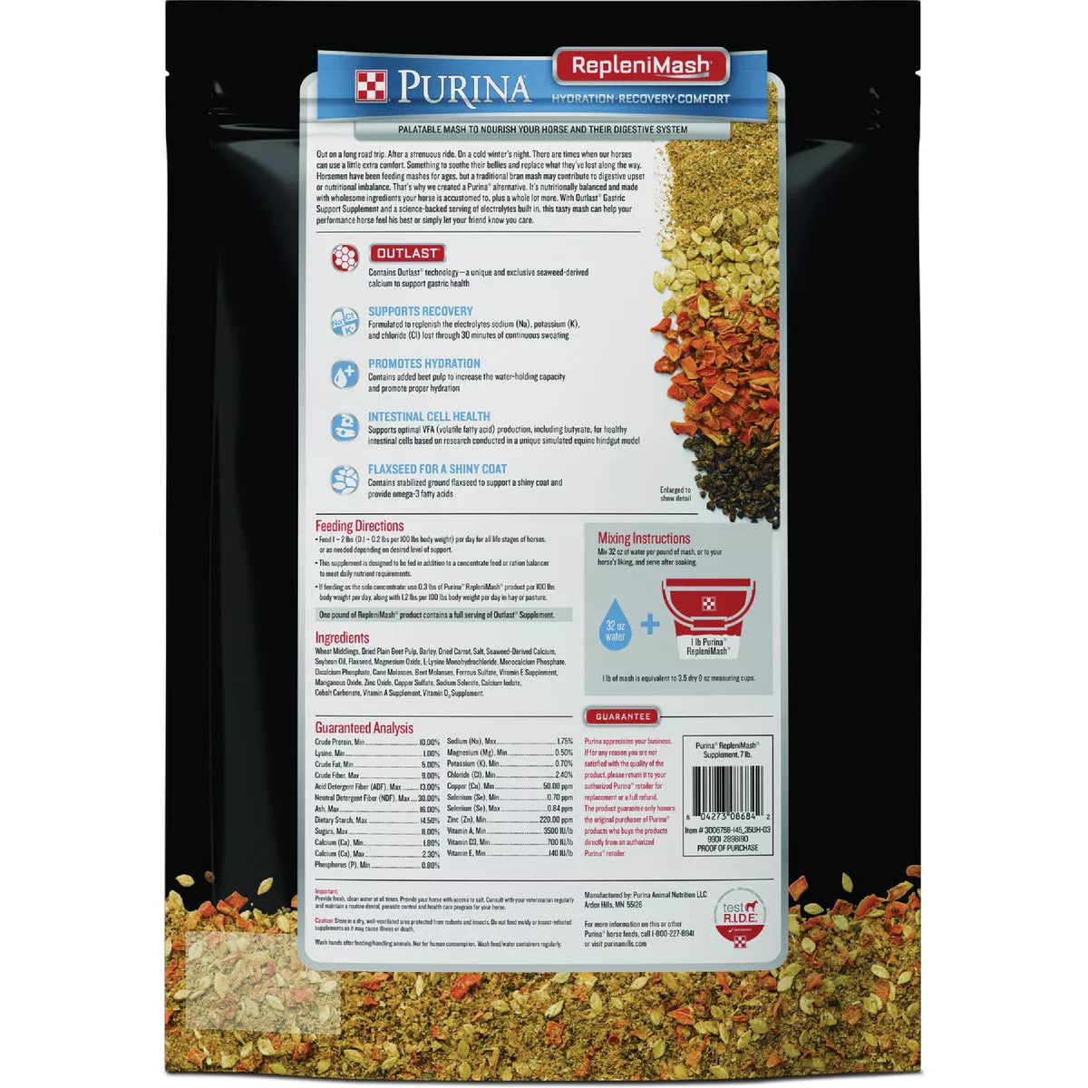 Purina RepleniMash 7 Lb. Horse Feed Supplement