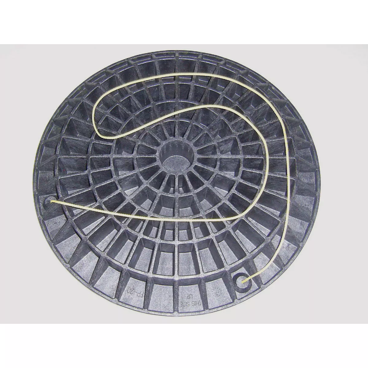 Perma-Column 20 In. Dia. x 2.5 In. Composite Post Foundation Lightweight Concrete Alternative Footing