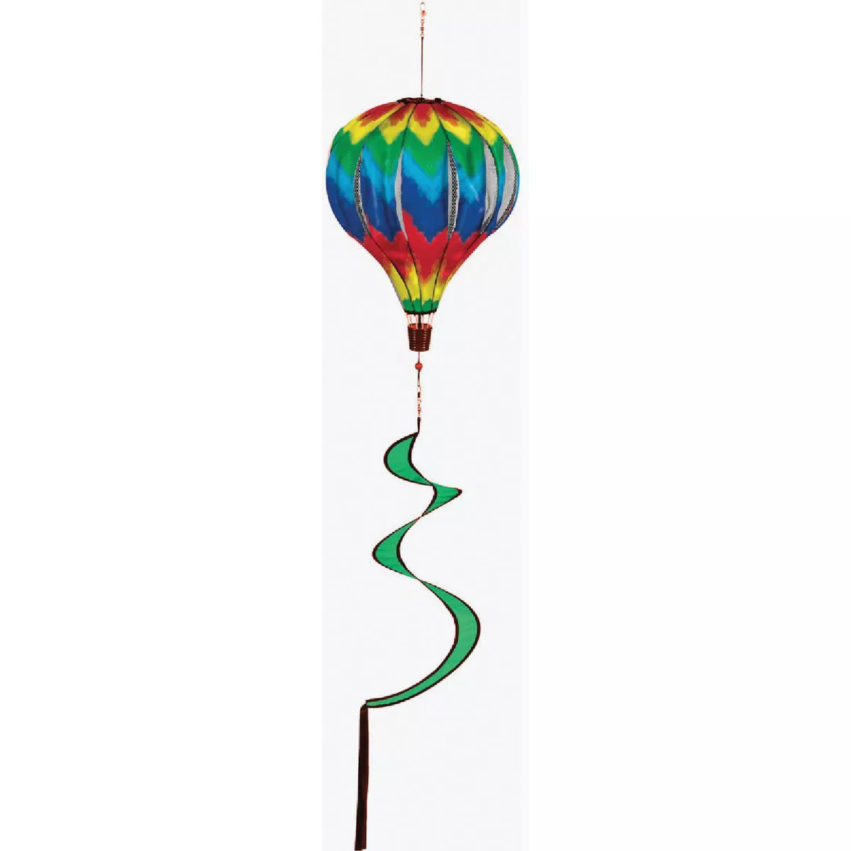 Evergreen Tie-Dye Chevron Balloon Spinner