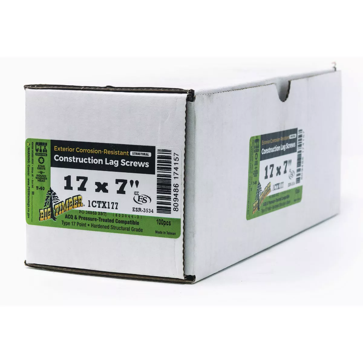 Big Timber #17 x 7 In. Structure Screw (100 Ct.)