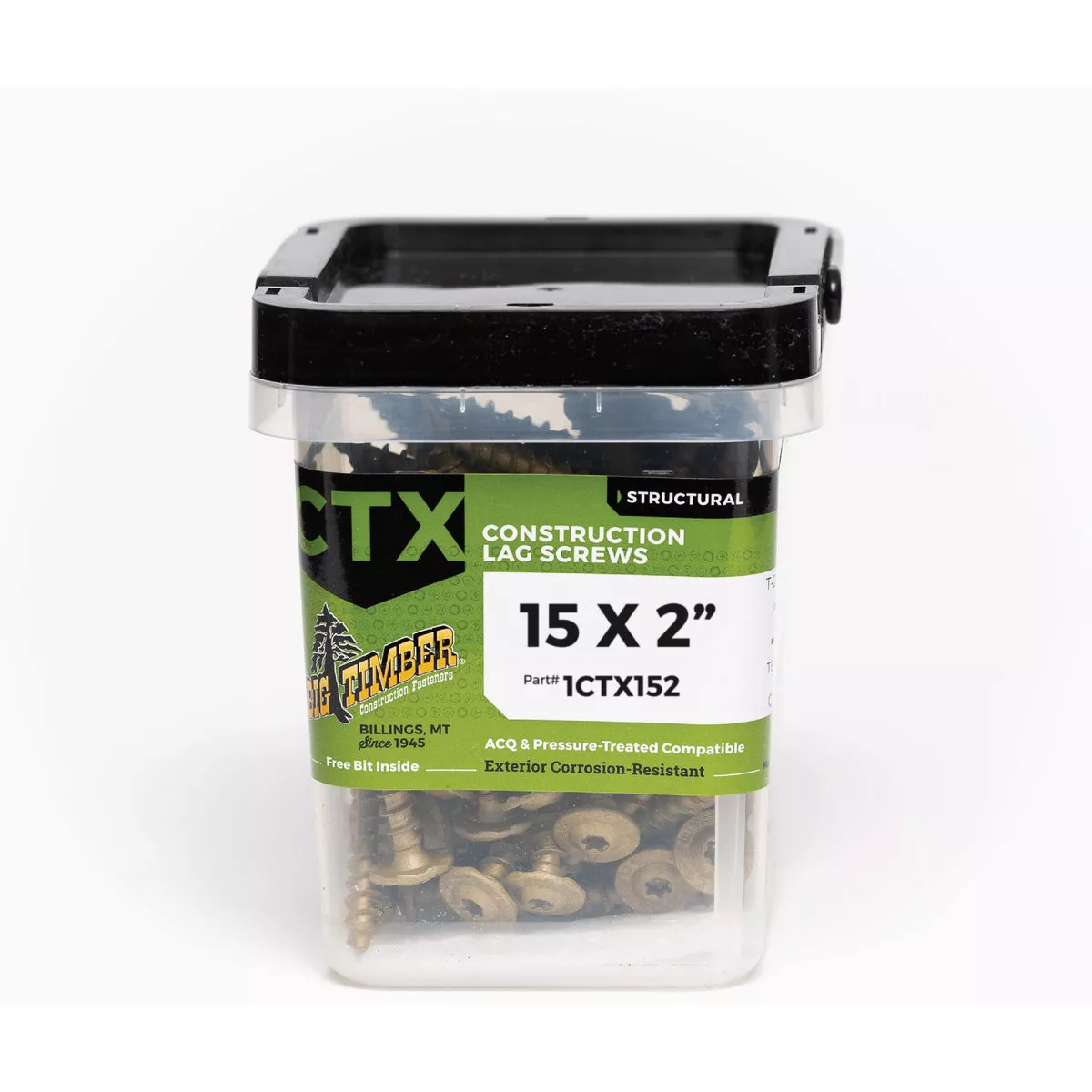 Big Timber #15 x 2 In. Structure Screw (100 Ct.)