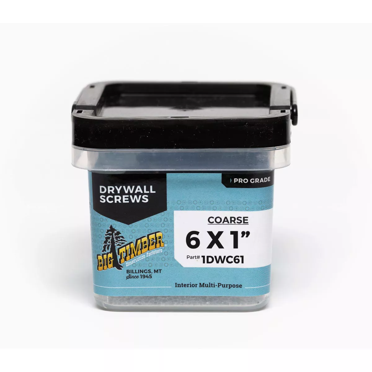 Big Timber #6 x 1 In. Coarse Thread Gray Phosphate Drywall Screw (1 Lb., 355 Ct.)