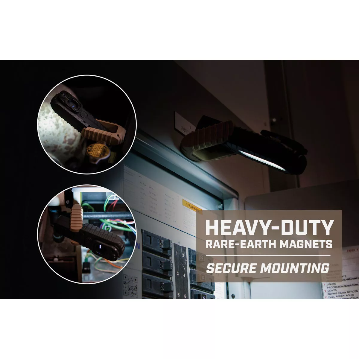 Spec Ops 2-in-1 150-400 Lm. LED Rechargeable Waterproof Work Light & Flashlight - photo 3