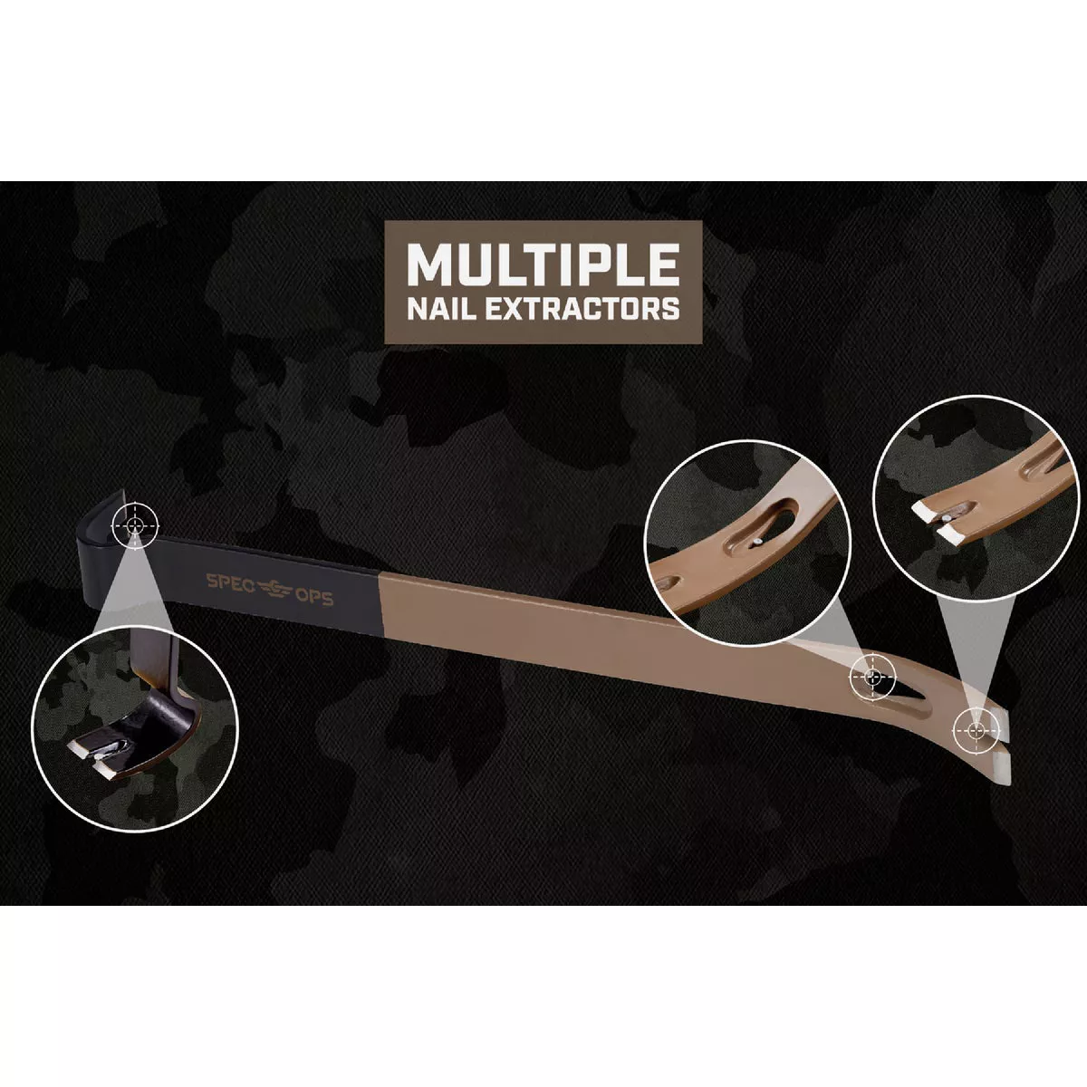 Spec Ops 21 In. High-Carbon Steel Flat Pry Bar - photo 2