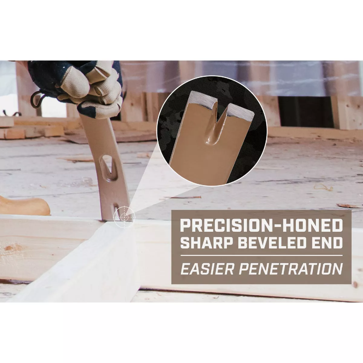 Spec Ops 21 In. High-Carbon Steel Flat Pry Bar - photo 3