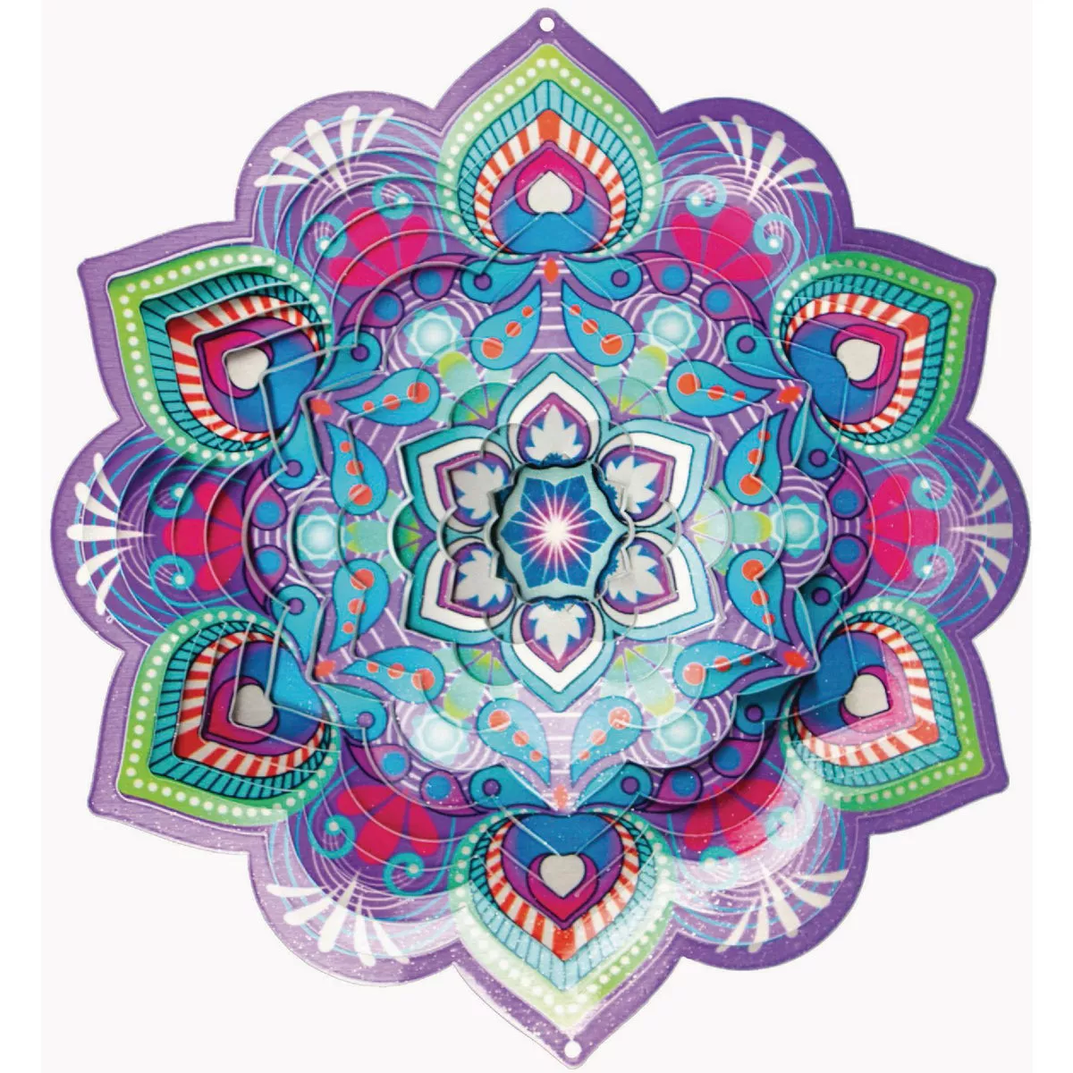 Spinfinity Designs Lotus Mandala Wind Spinner