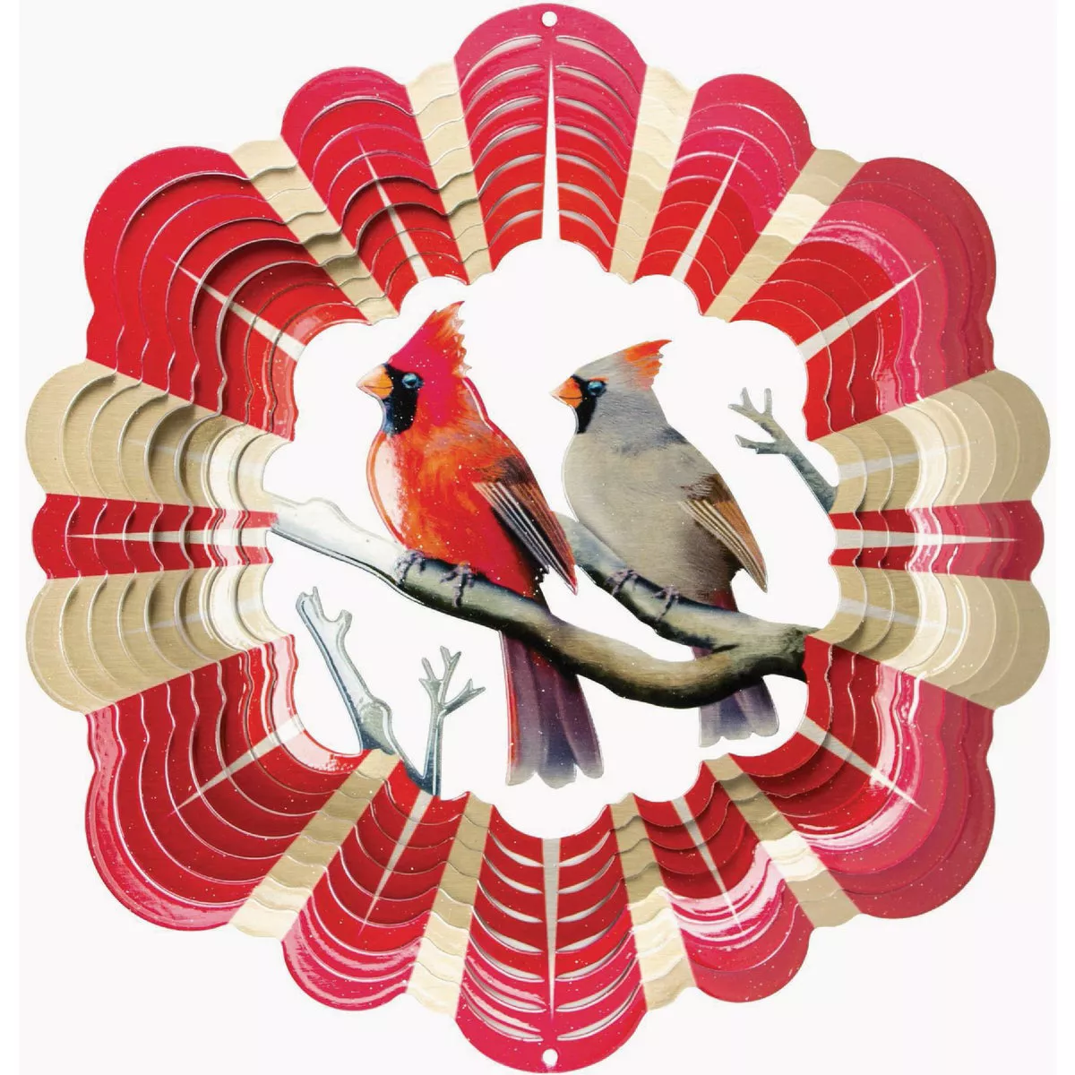 Spinfinity Designs Cardinals Wind Spinner