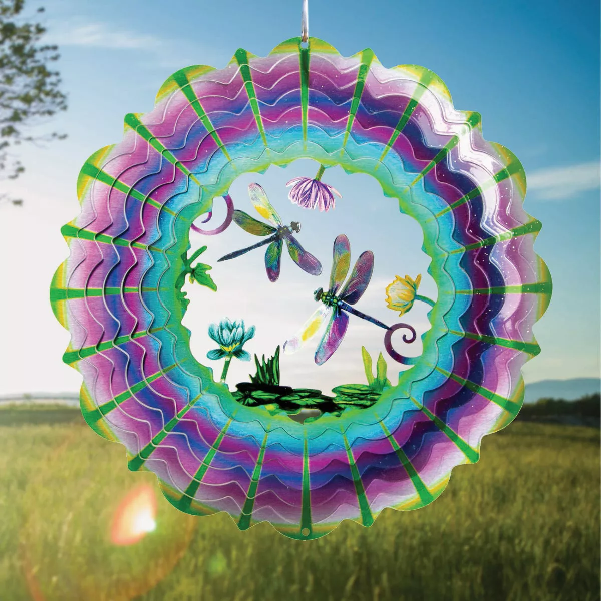 Spinfinity Designs 3D Dragonfly Wind Spinner - photo 3