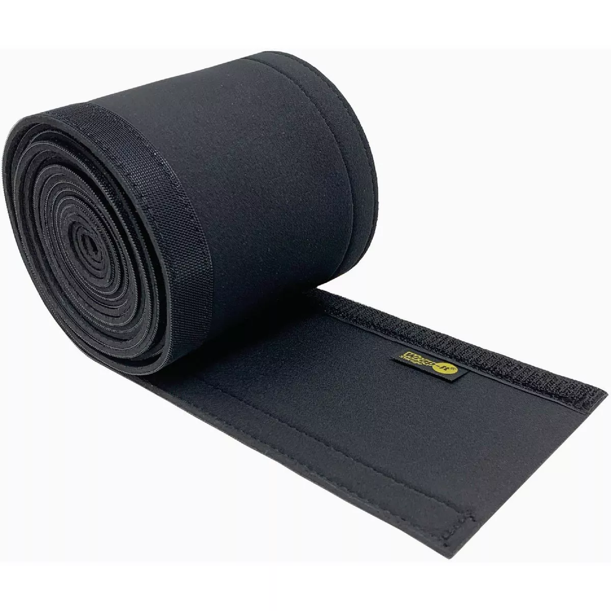 Wrap-It Storage 48 In. x 4.5 In. Black Hook & Loop Cable Sleeve