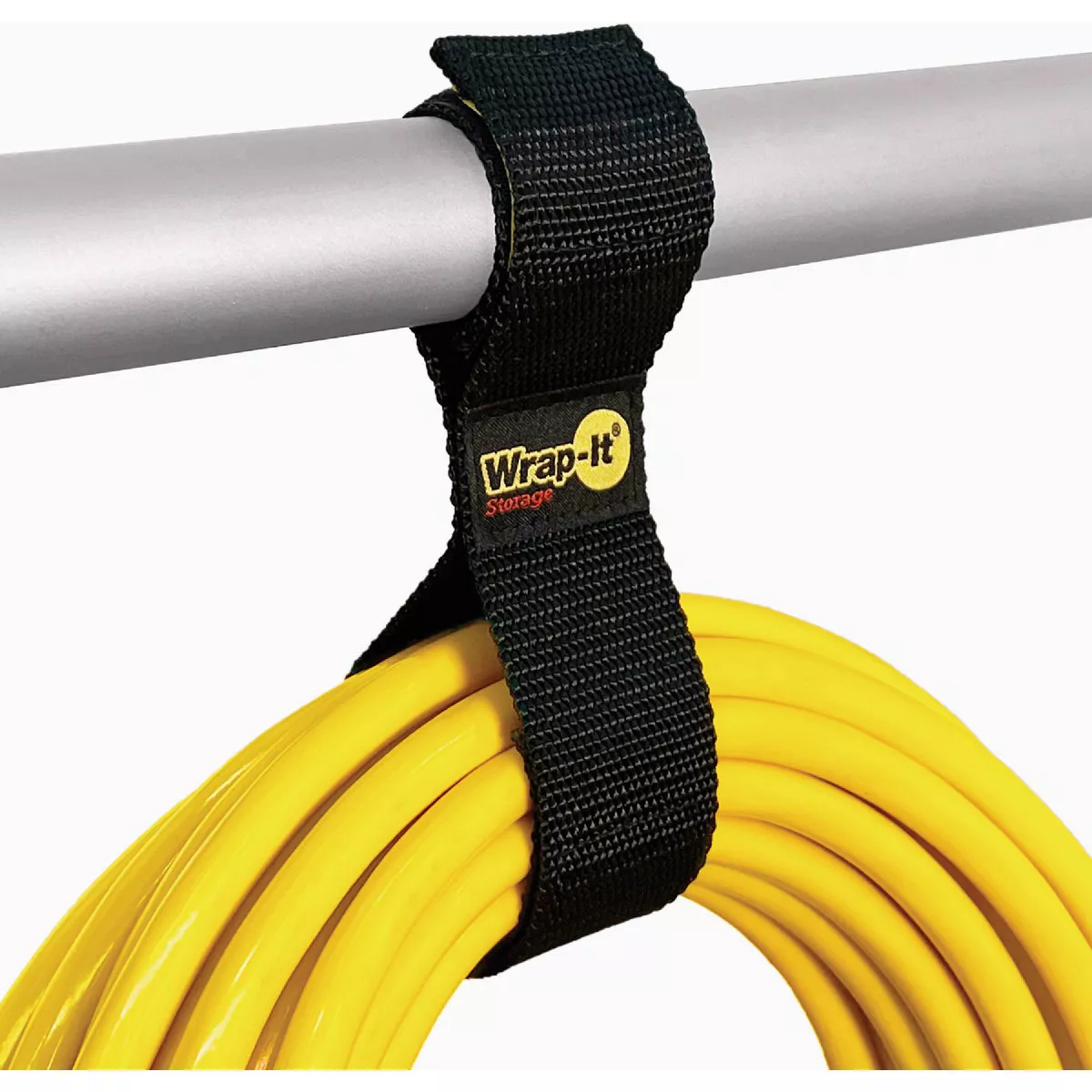 Wrap-It Storage Twin-Straps 12 In. Dual Ended Hook & Loop Hanging Strap ...