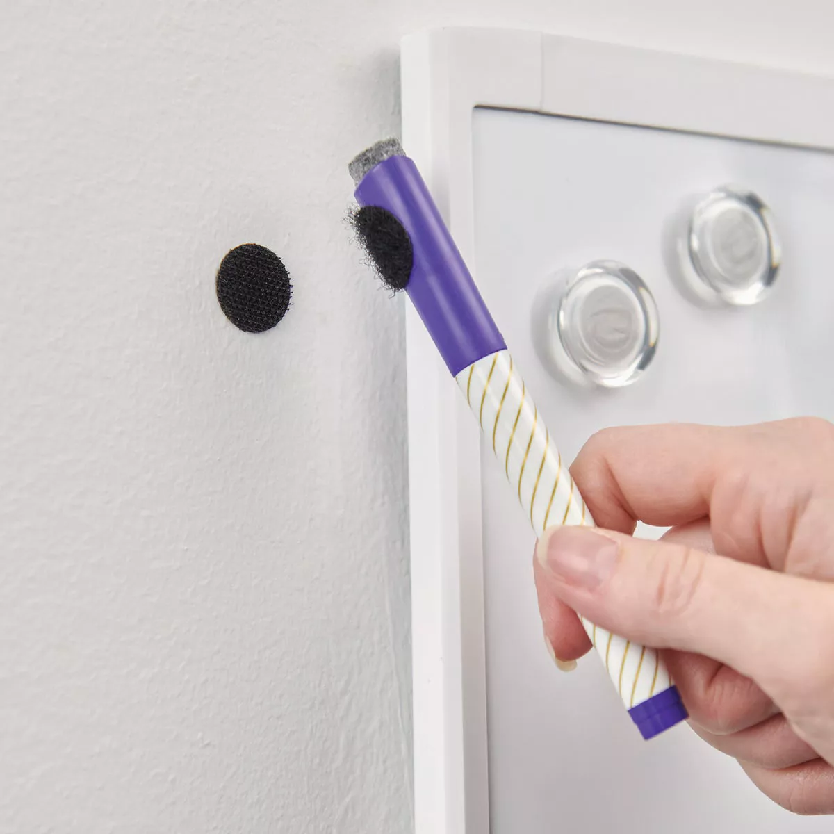 Wrap-It Storage Stik 'Em Dots 0.75 In. Black Round Adhesive Backed Dots (30-Pack) - photo 5