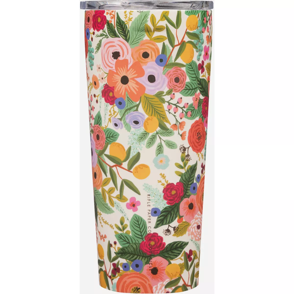 Corkcicle 24 oz Tumbler in Rifle Paper Co Garden Party Cream
