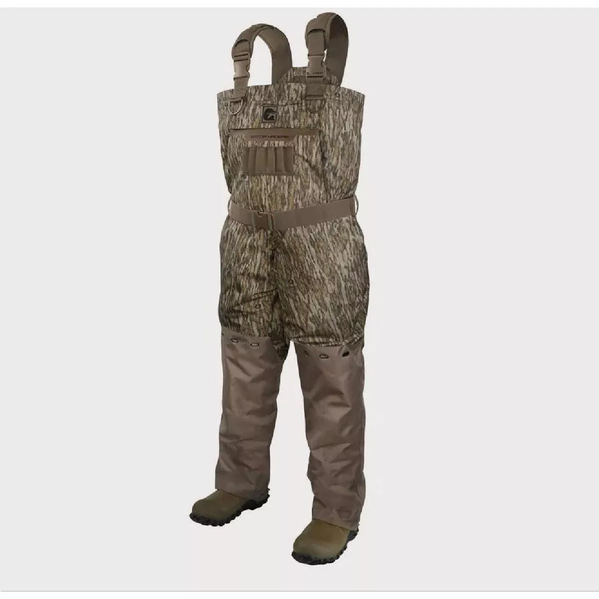 Gator Waders Women's Large 8 Mossy Oak Bottomland Shield Insulated Waders