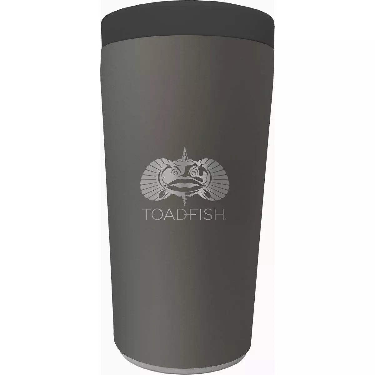 Toadfish 12 Oz. Stainless Steel Graphite Non-Tipping Insulated Drink Holder-