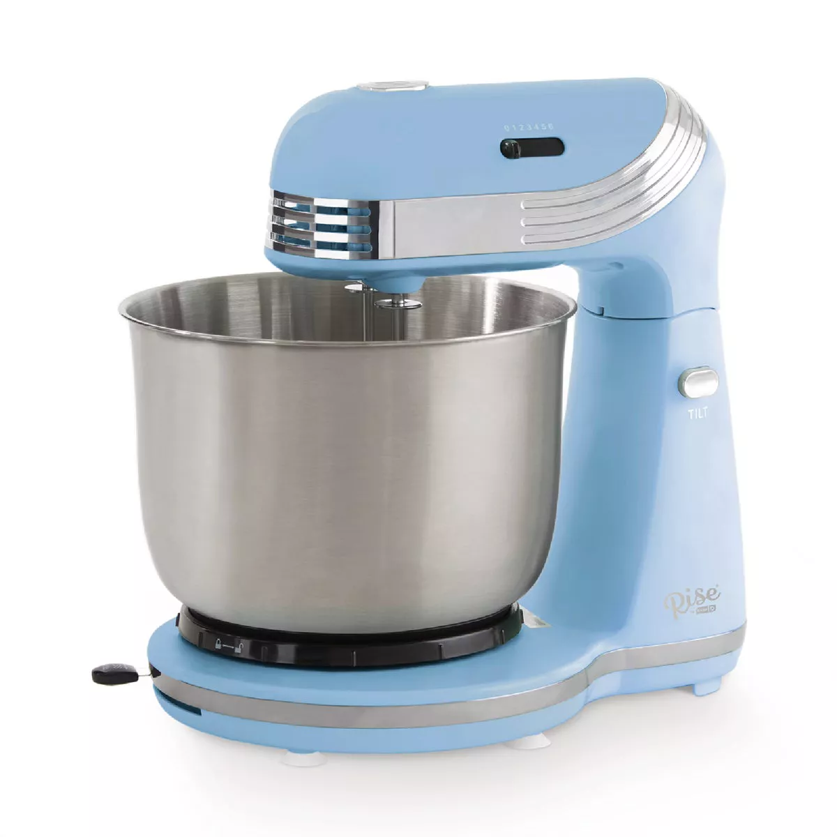 Rise By Dash 6-Speed Blue Sky Stand Mixer