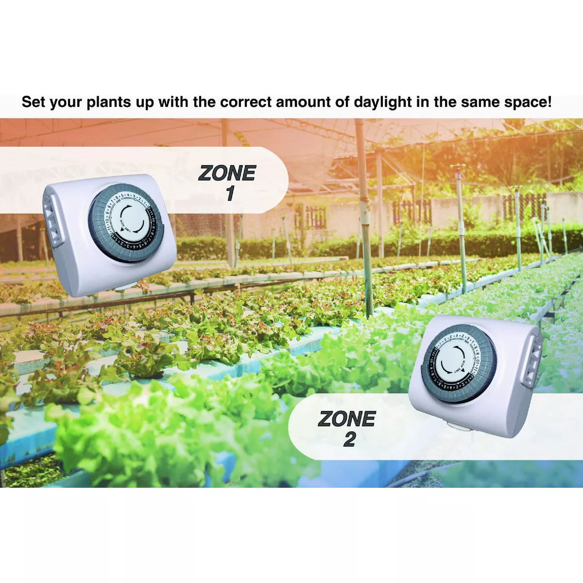 Miracle LED Sproutmatic 2-Outlet 24 Hr. Grow Timer - photo 3