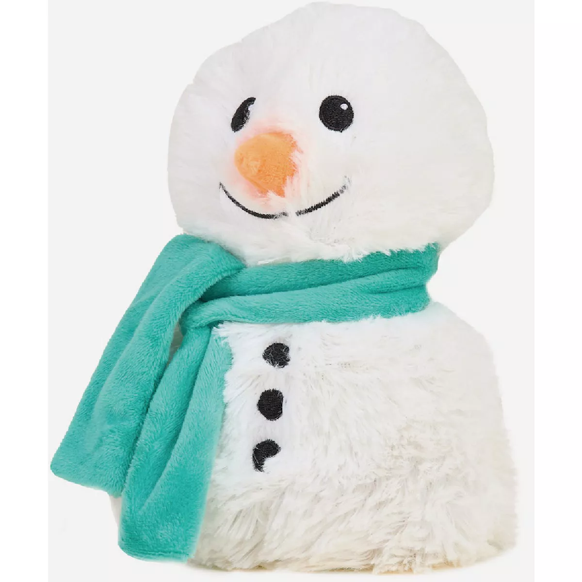 Green Scarf Snowman Warmies Junior
