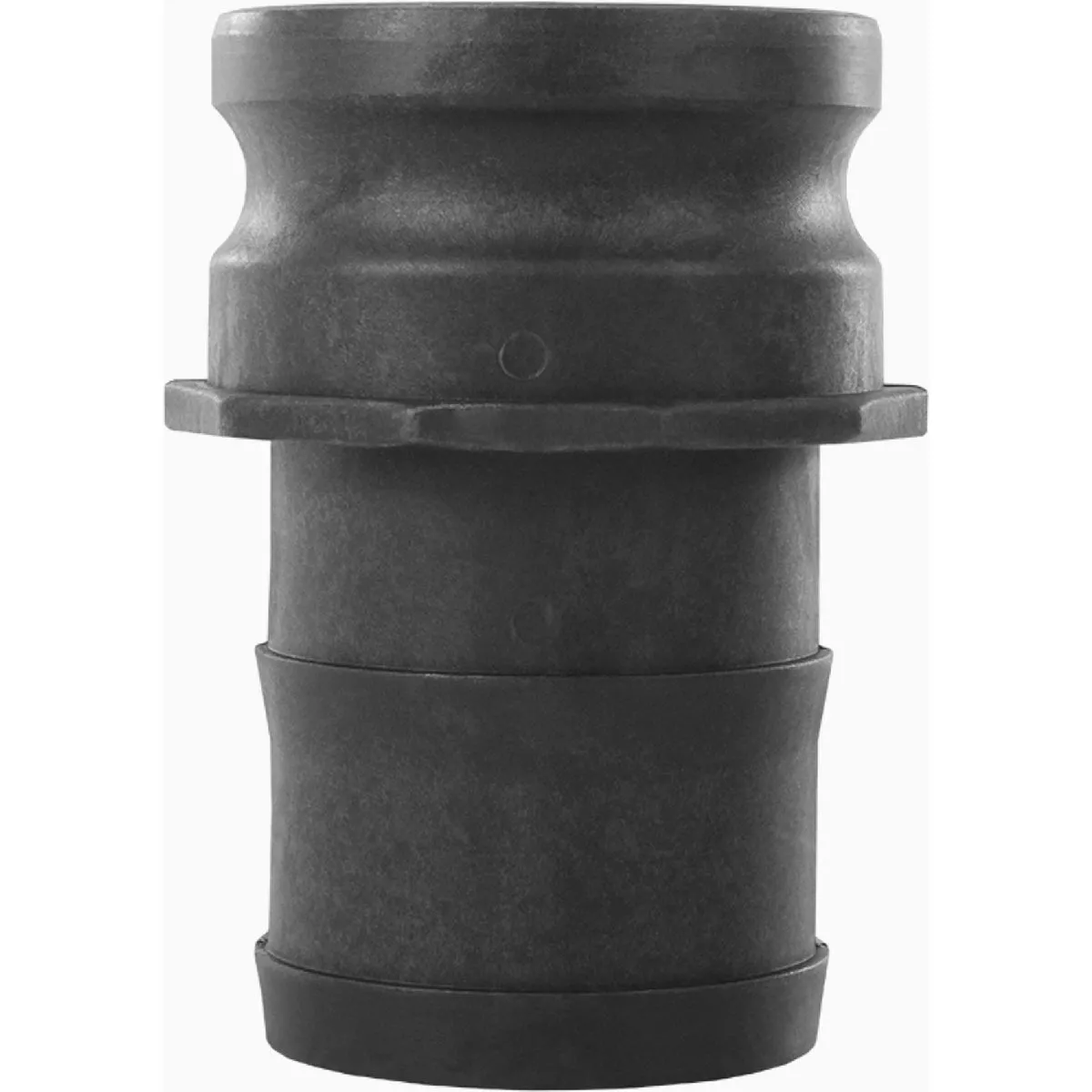 B.A. Fischer 3/4 In. Male x Hose Shank Type E Polypropylene Camlock Adapter