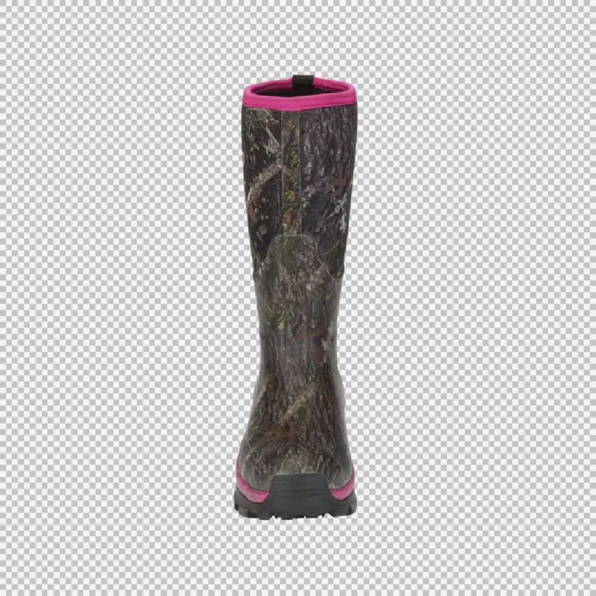 Dryshod Women's Camo/Pink NoSho Ultra Hunt Rubber Boots, Size 9