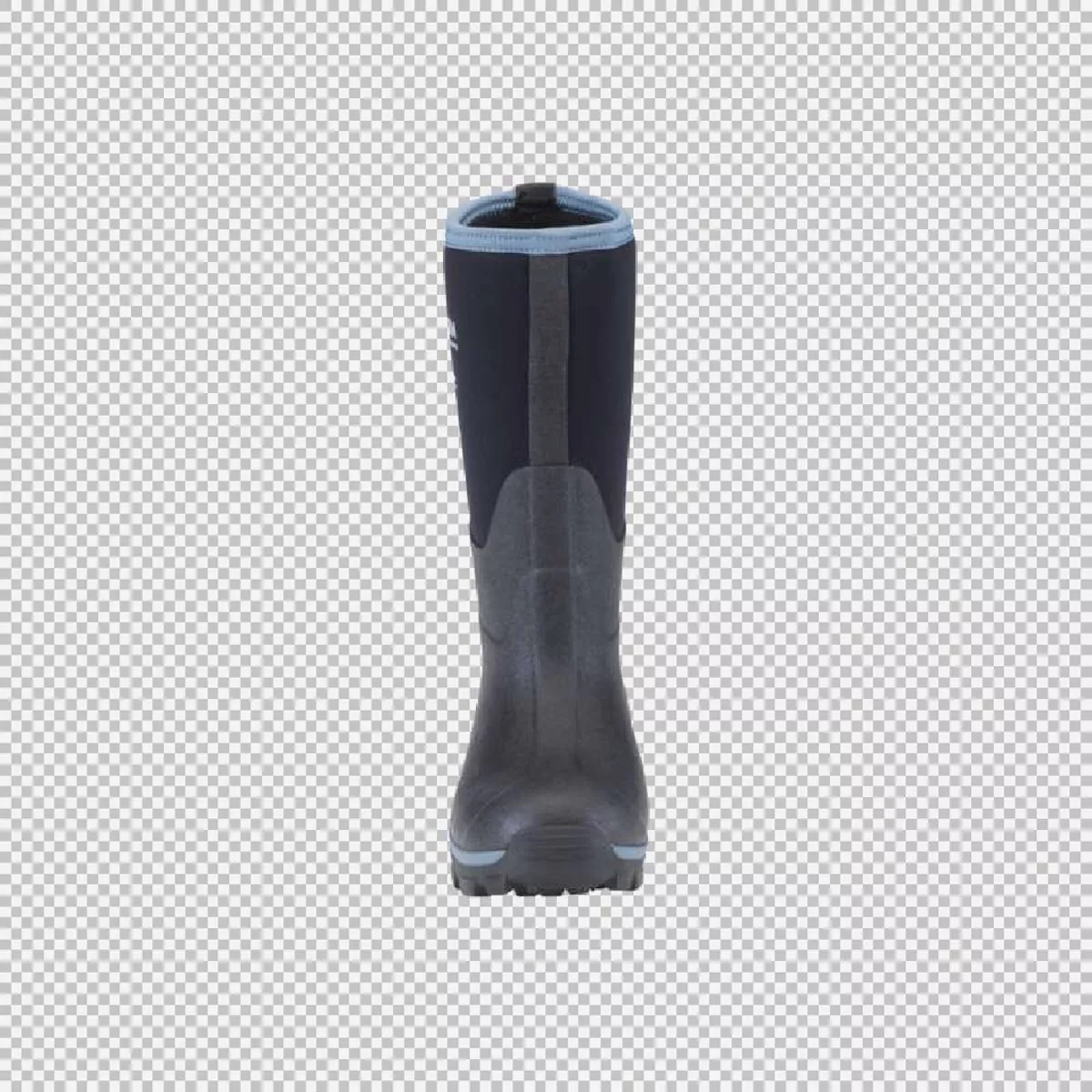 Dryshod Youth's Black/Blue Arctic Storm Rubber Boots, Size 6