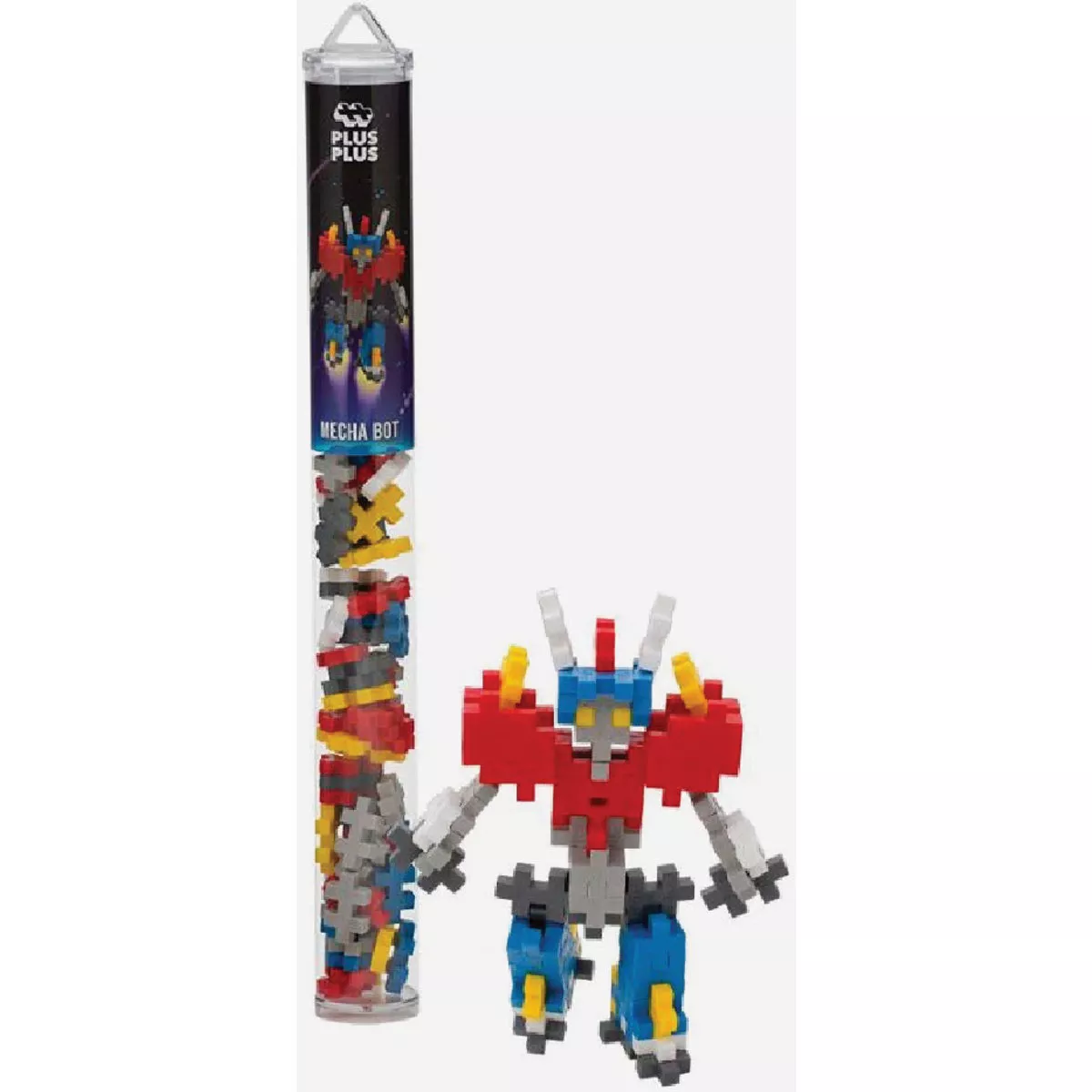 Plus-Plus Mecha Bot Tube (70-Pieces)