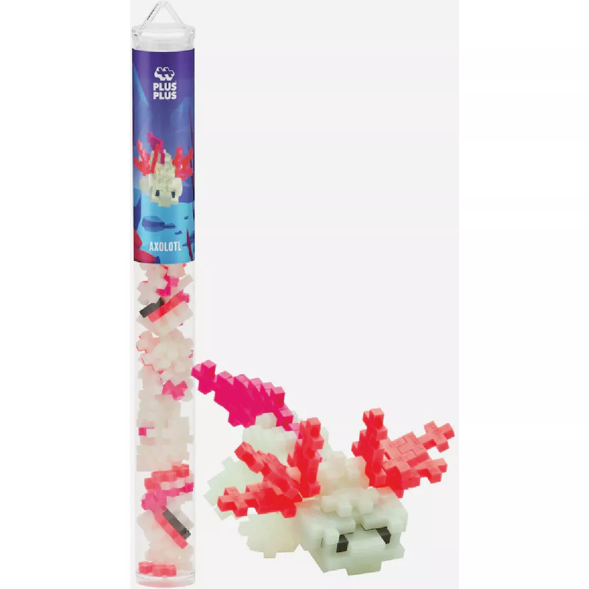 Plus-Plus Axolotl Tube (70-Pieces)