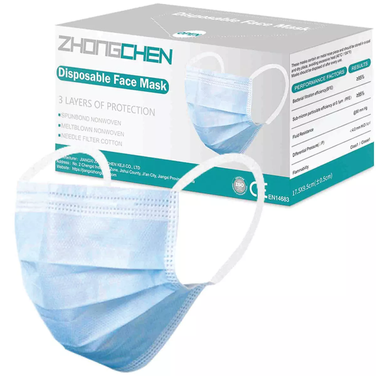Shawshank LEDz Disposable Face Mask (50-Pack)