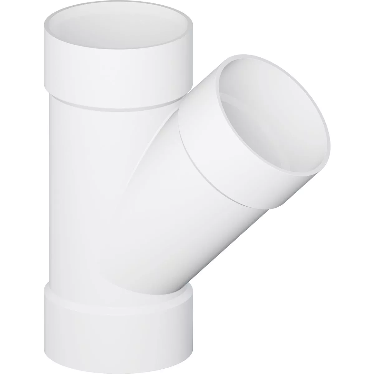 Tigre SDR 35 6" Sewer and Drain PVC Wye HXHXH-