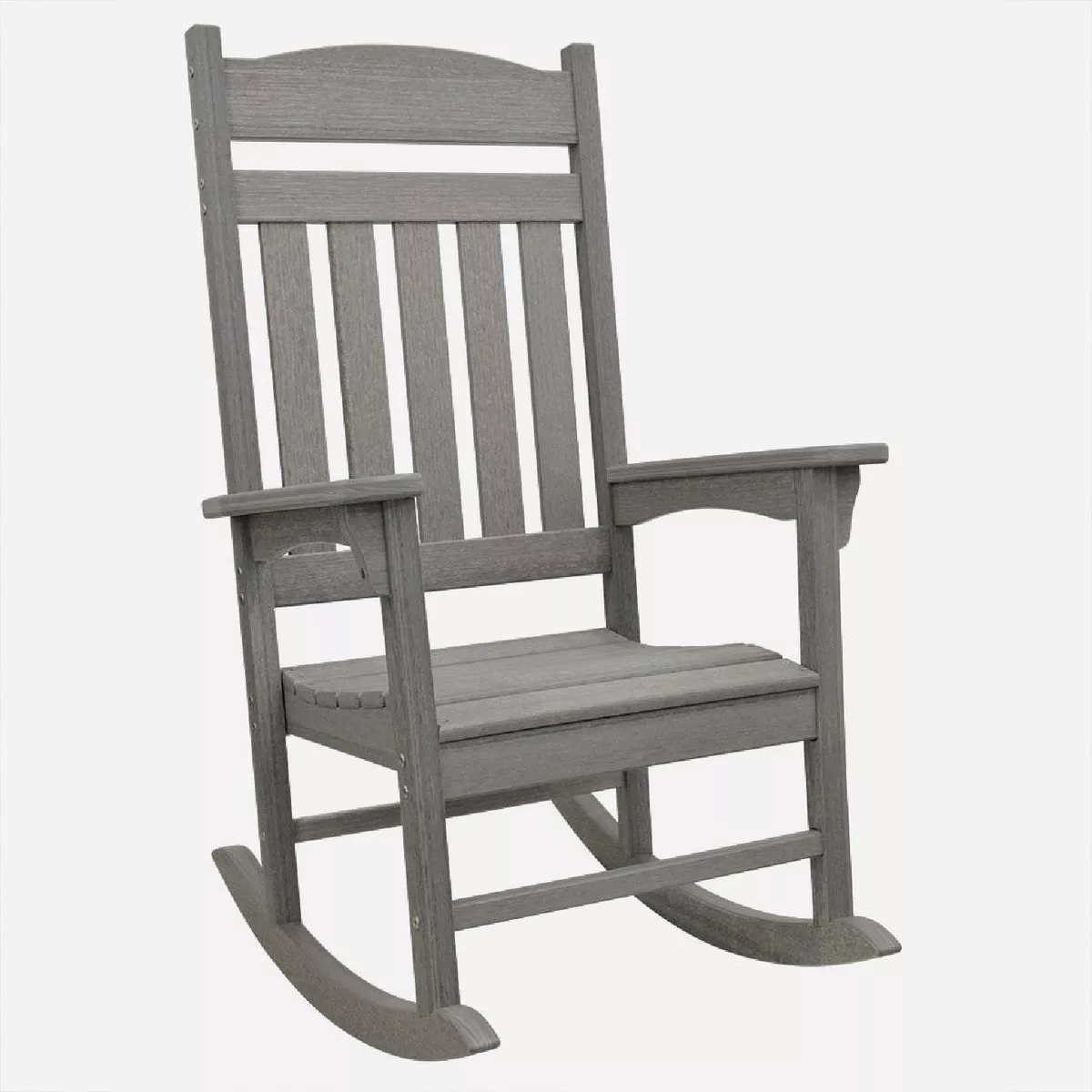 ECCB Outer Banks Poly Lumber Rocker, Gray