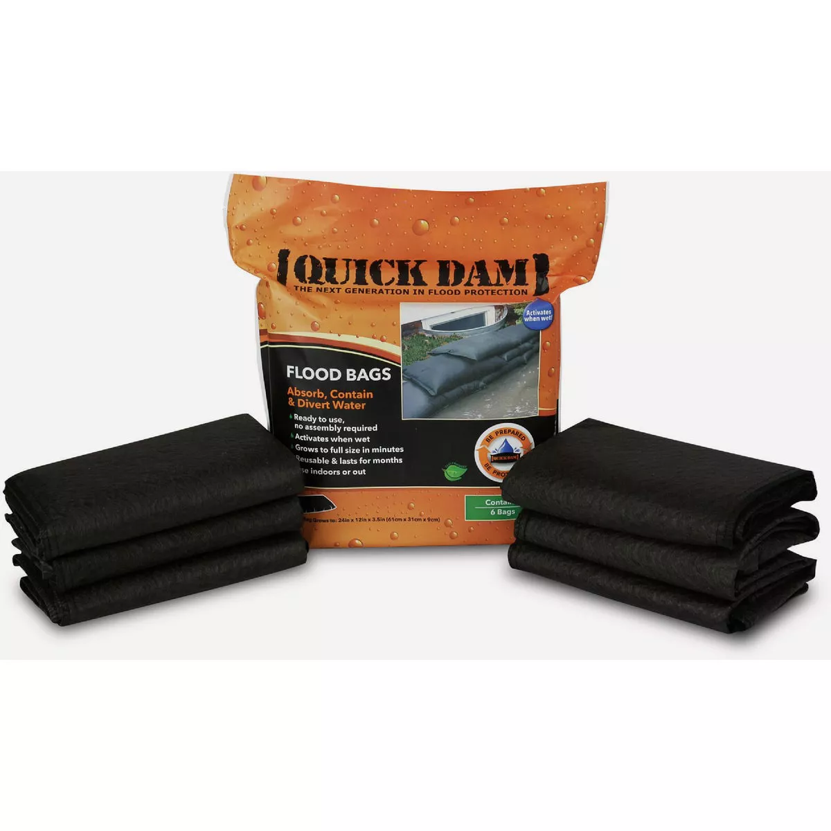 Quick Dam Flood Bag (6-Pack)
