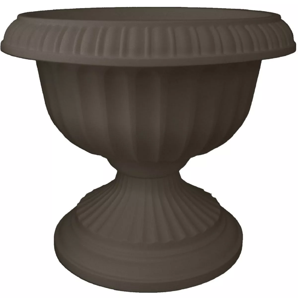 Bloem Grecian 15 In. x 18 In. x 12.75 In. High Density Plastic Peppercorn Urn